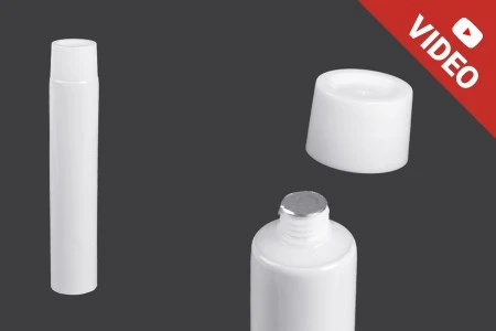 Plastična tuba 30 ml sa unutrašnjom aluminijumskom oblogom i navojnim zatvaračem – 12 komada-1