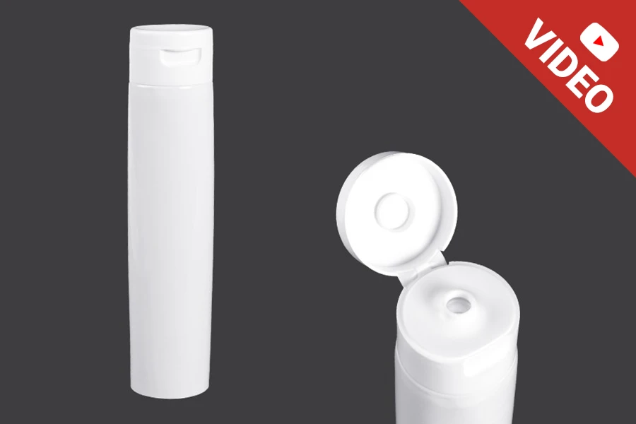 Plastična tuba od 100 ml sa unutrašnjom aluminijumskom oblogom i flip top zatvaračem – 12 komada Plastična tuba od 100 ml sa unutrašnjom aluminijumskom oblogom i flip top zatvaračem – 12 komada