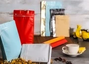 Aluminijumske DoyPack kesice na termo zatvaranje, sa sigurnosnom tračicom i zipom 130x70x200mm - 25kom