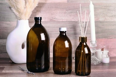 Staklena braon flašica 250mL, za parfeme i ulja-2