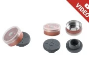 Aluminijumski zatvarač 20mm sa plastičnim poklopcem i silikonskim čepom - 12 kom