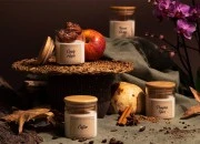 Pumpkin spice - Aromatična sveća od sojinog voska sa drvenim fitiljem (110gr)-dimenzije_slike