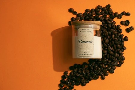 Coffee - Aromatična sveća od sojinog voska sa drvenim fitiljem (110gr)-dimenzije_slike