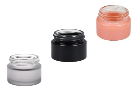 Staklena teglica 15mL za kreme - bez zatvarača-1