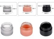 Staklena teglica 15mL za kreme - bez zatvarača