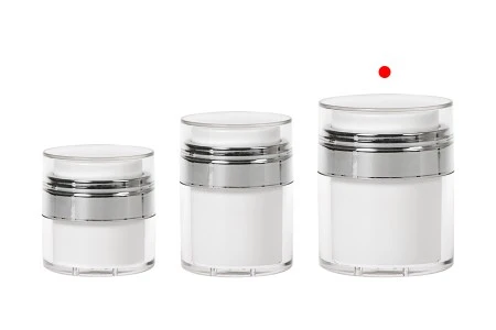Airless plastična teglica 50mL za kremu sa providnim zatvaračem-8