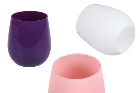 Staklena tegla (čaša) 350mL u raznim bojama - bez zatvarača-1