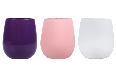 Staklena tegla (čaša) 350mL u raznim bojama - bez zatvarača-5