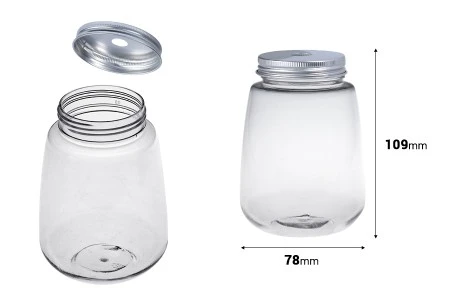 Providna plastična (PET) ambalaža 350 mL sa aluminijumskim zatvaračem (sa rupom za slamčicu) - 6 kom-2