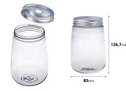 Providna plastična (PET) ambalaža 500 mL sa aluminijumskim zatvaračem (sa rupom za slamčicu) - 6 kom