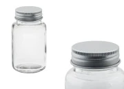 Staklena flašica 100mL sa aluminijumskim zatvaračem-slika_proizvoda