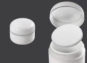 Plastična kutijica 50mL sa duplim dnom, srebrnom linijom na zatvaraču i međupoklopcem - 12 kom Plastična kutijica 50mL sa duplim dnom, srebrnom linijom na zatvaraču i međupoklopcem - 12 kom