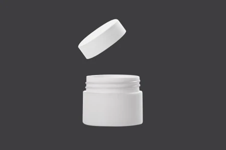 Plastična bela kutijca 10mL sa duplim dnom, međupoklopcem i zatvaračem - 12 kom-2