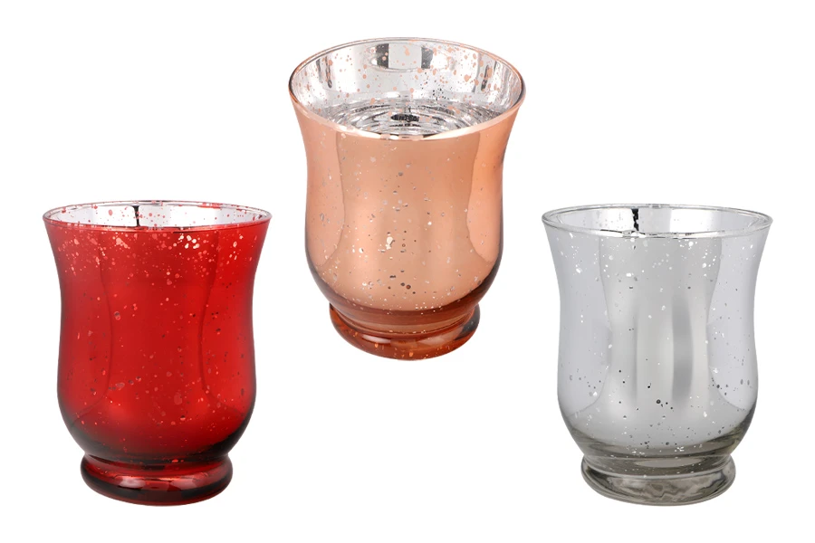 Ukrasna staklena tegla 370mL u više boja, pogodna za dekoraciju i svećice-slika_proizvoda