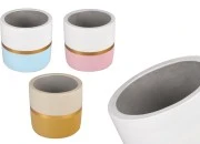 Dekorativna posuda od cementa 102x94 mm - 6 kom (miks boja)-slika_proizvoda