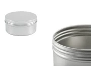Aluminijumska kutija 250mL sa poklopcem sa zaptivkom - 12 kom Aluminijumska kutija 250mL sa poklopcem sa zaptivkom - 12 kom