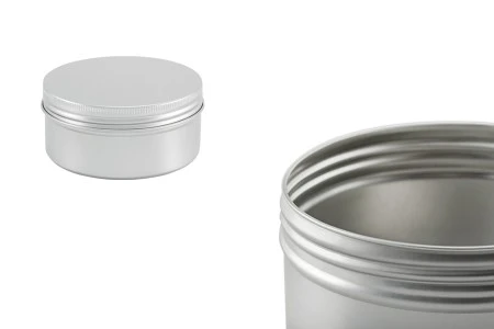 Aluminijumska kutija 250mL sa poklopcem sa zaptivkom - 12 kom-2