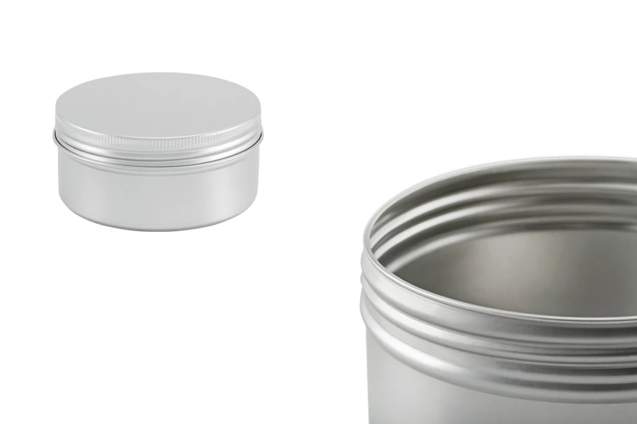 Aluminijumska kutija 250mL sa poklopcem sa zaptivkom - 12 kom Aluminijumska kutija 250mL sa poklopcem sa zaptivkom - 12 kom