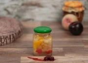 Staklena kockasta tegla za marmeladu 314mL (za T.O. 63 zatvarač) - bez zatvarača-