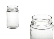 Okrugla staklena tegla 250mL (za T.O 58 DEEP zatvarač) - bez zatvarača Okrugla staklena tegla 250mL (za T.O 58 DEEP zatvarač) - bez zatvarača