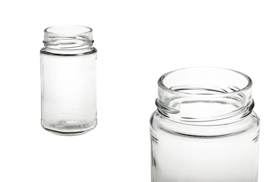 Okrugla staklena tegla 250mL (za T.O 58 DEEP zatvarač) - bez zatvarača Okrugla staklena tegla 250mL (za T.O 58 DEEP zatvarač) - bez zatvarača
