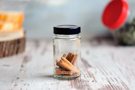 Okrugla staklena tegla 250mL (za T.O 58 DEEP zatvarač) - bez zatvarača-2