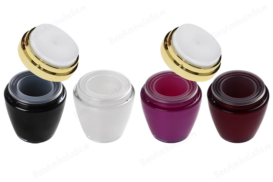 Plastična airless kutijica od 30mL sa poklopcem, u raznim bojama-grupa_slika