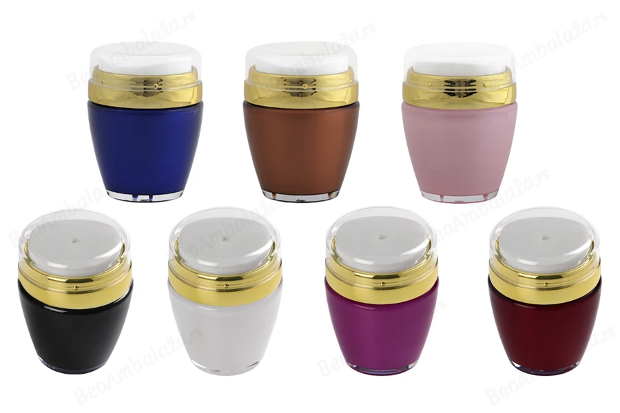 Plastična airless kutijica od 30mL sa poklopcem, u raznim bojama-slika_proizvoda