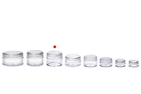 Akrilna providna kutijica 25mL sa providnim zatvaračem - 12 kom-3