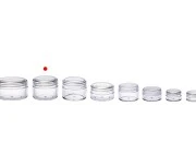 Akrilna providna kutijica 30mL sa providnim zatvaračem - 12 kom Akrilna providna kutijica 30mL sa providnim zatvaračem - 12 kom