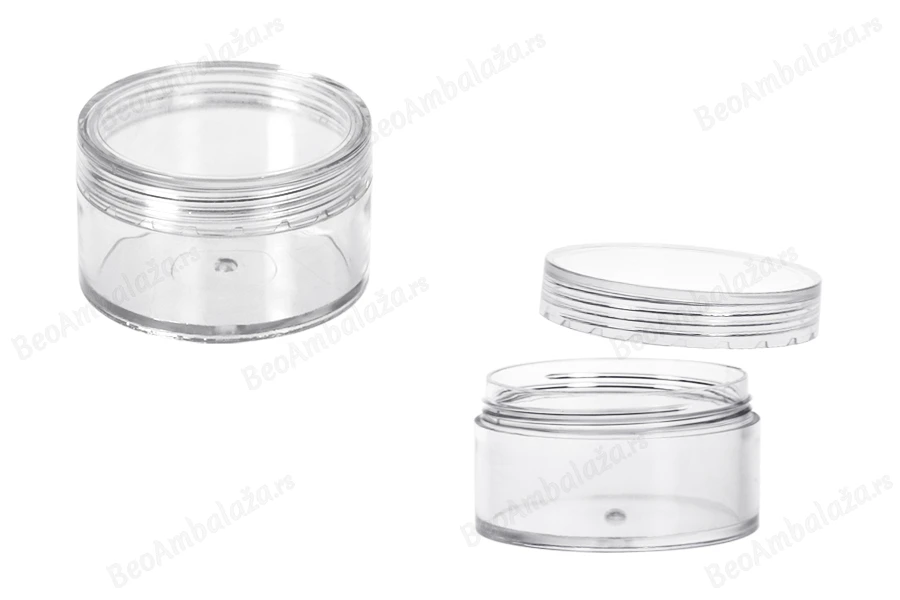 Akrilna kutijica 50mL sa zatvaračem - 12 kom-slika_proizvoda