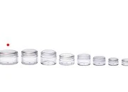 Akrilna providna kutijica 50mL sa providnim zatvaračem - 12 kom Akrilna providna kutijica 50mL sa providnim zatvaračem - 12 kom