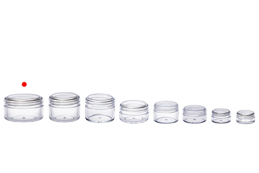 Akrilna providna kutijica 50mL sa providnim zatvaračem - 12 kom Akrilna providna kutijica 50mL sa providnim zatvaračem - 12 kom
