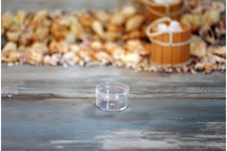 Akrilna providna kutijica 30mL sa providnim zatvaračem  - 12 kom-2
