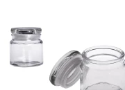 Staklena tegla 100mL sa gumicom na staklenom zatvaraču za hermetičko zatvaranje-slika_proizvoda