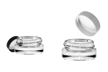 Staklena teglica od 5mL sa aluminijumskim poklopcem i unutrašnjom zaptivkom-5