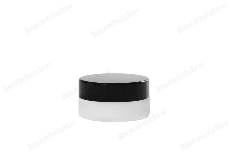 Teglica od peskiranog stakla 5mL, sa zaptivkom i aluminijumskim zatvaračem-grupa_slika