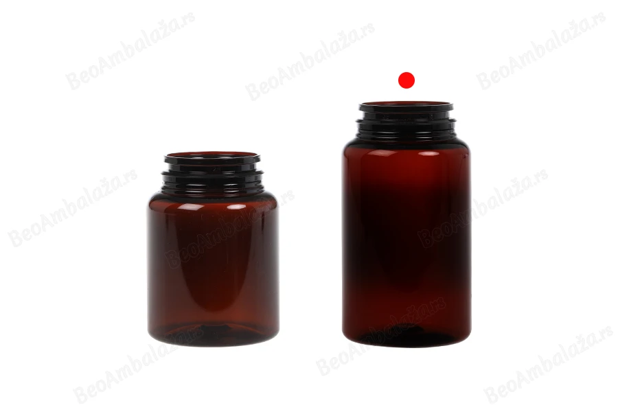 Plastična PET kutijica 150mL za lekove ili kapsule - bez poklopca - 12 kom-grupa_slika