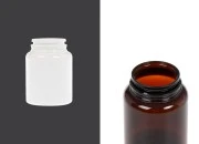 Plastična PET kutijica 100mL za lekove ili kapsule, bez zatvarača - 12 kom
