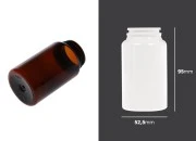 Plastična PET kutijica 150mL za lekove ili kapsule - bez poklopca - 12 kom