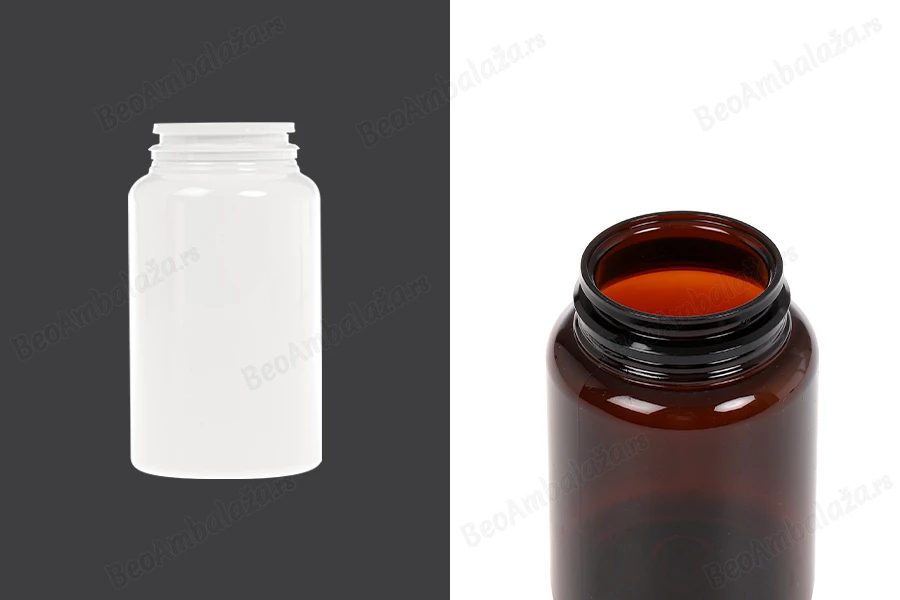 Plastična PET kutijica 150mL za lekove ili kapsule - bez poklopca - 12 kom-slika_proizvoda