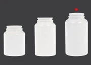 Plastična bela PET kutijica 200mL za lekove ili kapsule - bez zatvarača - 12 kom