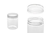 Plastična PET kutijica 140mL, providna sa poklopcem - 12 kom