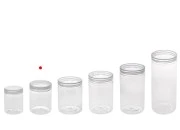 Plastična PET kutijica 140mL, providna sa poklopcem - 12 kom
