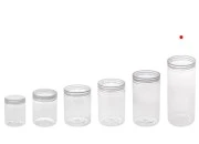 Plastična (PET) kutija 410mL, sa providnim zatvaračem - 6 kom Plastična (PET) kutija 410mL, sa providnim zatvaračem - 6 kom