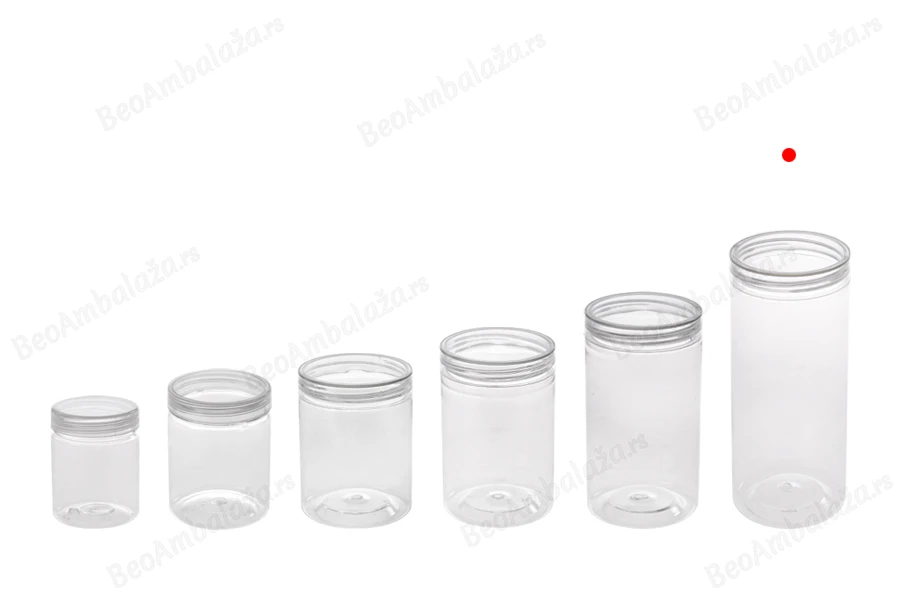 Plastična (PET) kutija 410mL, sa providnim zatvaračem - 6 kom-grupa_slika