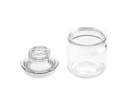 Staklena tegla 150mL sa staklenim poklopcem za hermetičko zatvaranje-grupa_slika