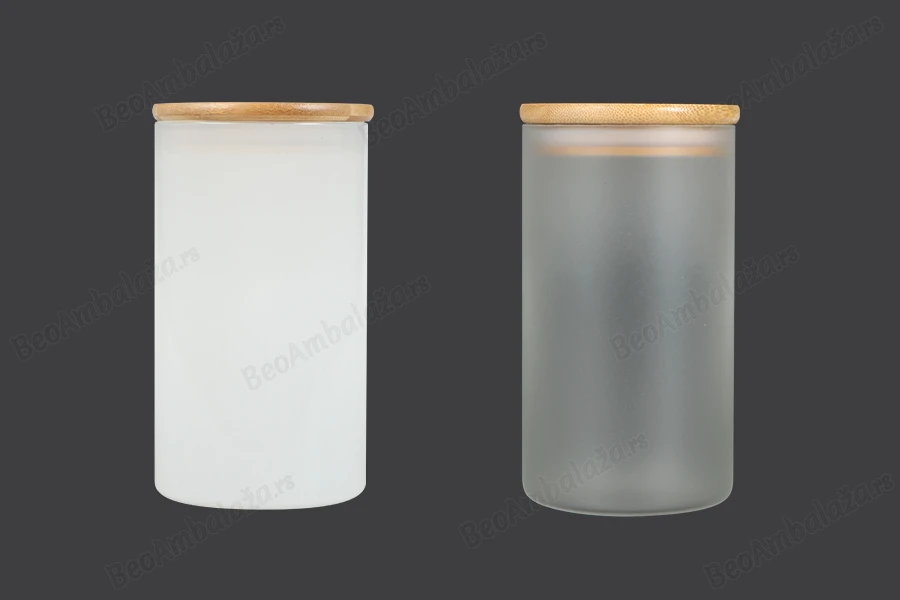 Staklena okrugla teglica 85x150mm, sa drvenim poklopcem sa sigurnosnom gumicom-grupa_slika
