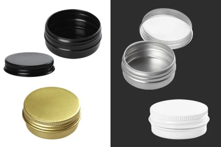 Aluminijumska kutijica 10mL sa unutrašnjom zaptivkom i zatvaračem u više boja - 12 kom-2
