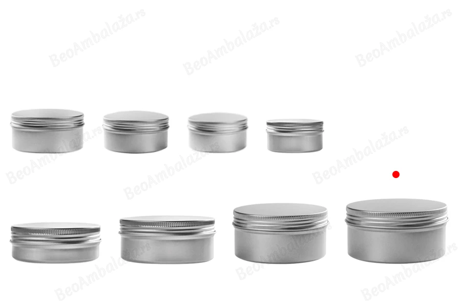 Aluminijumska kutijica 250mL sa unutrašnjom zaptivkom i zatvaračem u više boja - 12 kom-grupa_slika